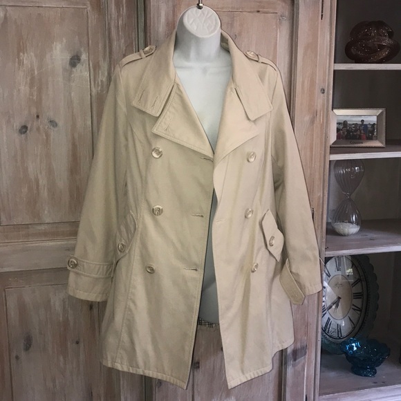 MaxMara Jackets & Blazers - Max Mara MaxMara Trench Rain Jacket Woman’s Medium